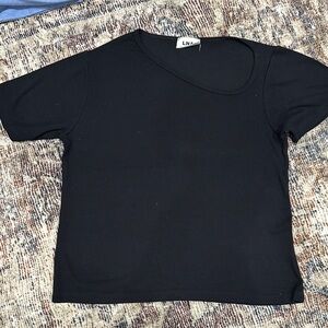LNA Black Asymmetrical Top